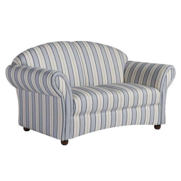 Max Winzer® 2-Sitzer Corona Sofa 2-Sitzer blau, 1 Stück, Made in Germany