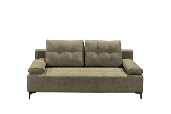 ED EXCITING DESIGN Schlafsofa, Molina Schlafsofa 203 x 107 cm Polstergarnitur Sofa Couch Olive