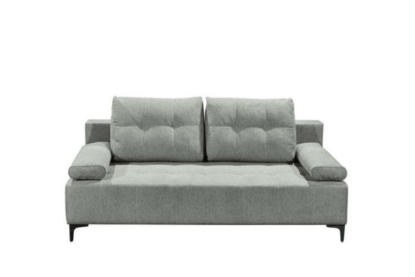ED EXCITING DESIGN Schlafsofa, Molina Schlafsofa 203 x 107 cm Polstergarnitur Sofa Couch Grau