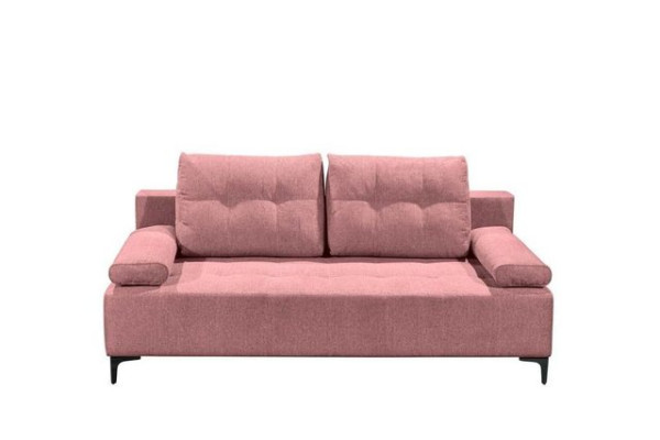 ED EXCITING DESIGN Schlafsofa, Molina Schlafsofa 203 x 107 cm Polstergarnitur Sofa Couch Rosa